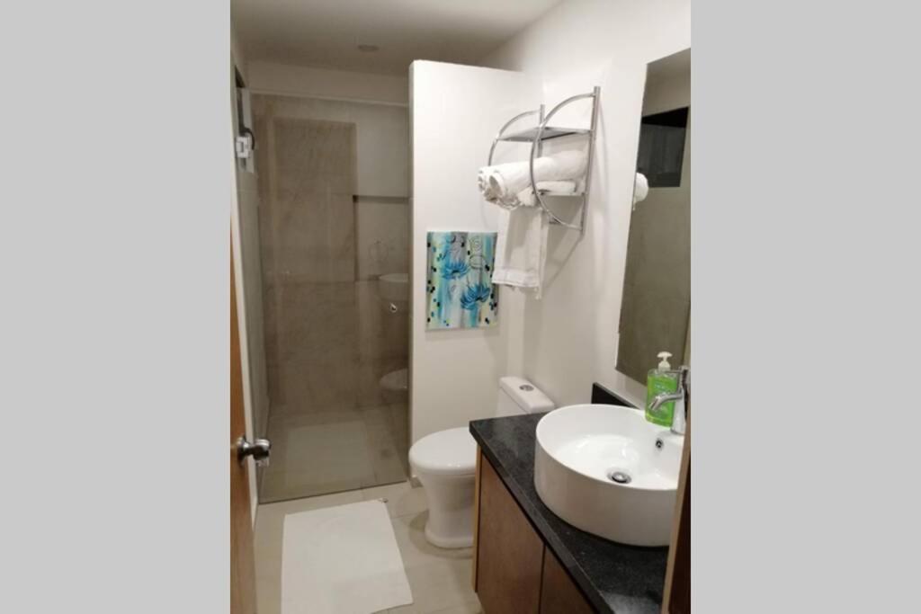 Modern 1 Bedroom Suite By Beach Great Location! Puerto Morelos Kültér fotó
