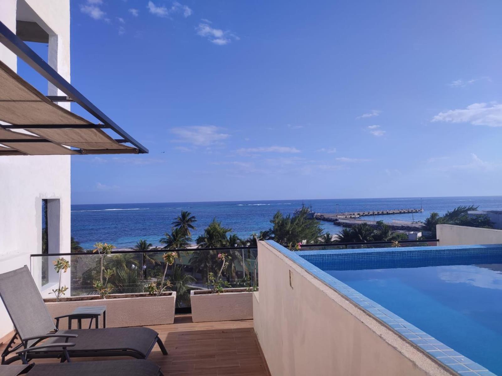 Modern 1 Bedroom Suite By Beach Great Location! Puerto Morelos Kültér fotó