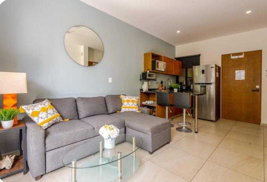 Modern 1 Bedroom Suite By Beach Great Location! Puerto Morelos Kültér fotó
