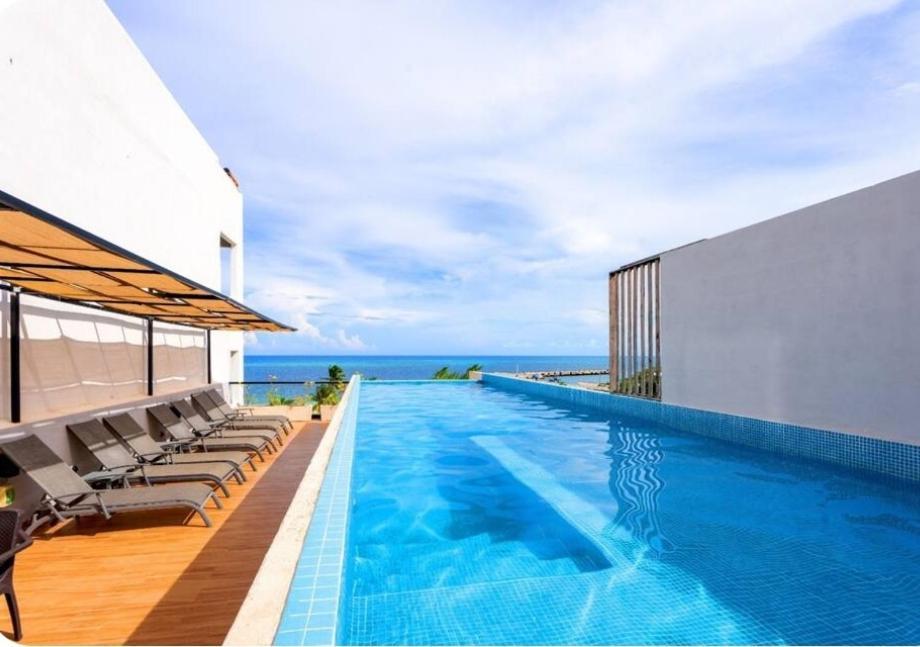 Modern 1 Bedroom Suite By Beach Great Location! Puerto Morelos Kültér fotó